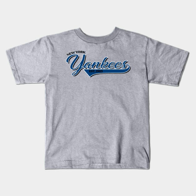 New York Yankees est 1930 Kids T-Shirt by NdasMet